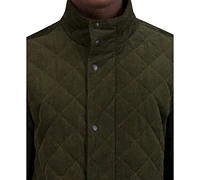Cole Haan Men's Diamond-Quilted Corduroy Jacket
