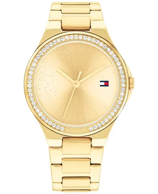 Tommy Hilfiger Women's Quartz Gold-Tone Stainless Steel Watch 36mm