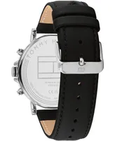 Tommy Hilfiger Men's Multifunction Leather Watch 43mm