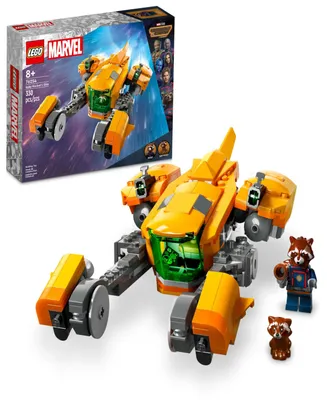 Lego Super Heroes Marvel 76254 Baby Rocket's Ship Toy Building Set with Adult & Baby Rocket Minifigures