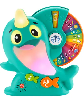 Fisher Price Linkimals Narwhal Interactive Electronic Learning Toy - Multi