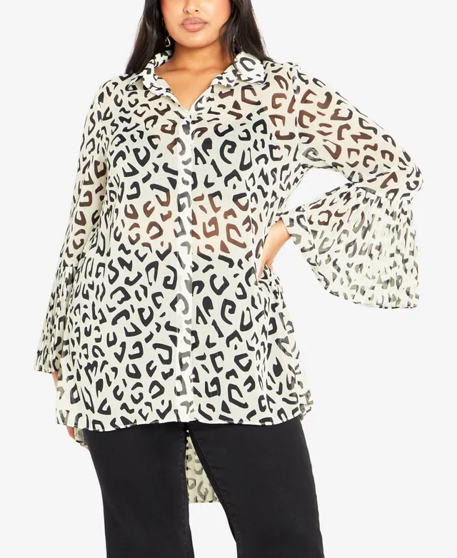 Avenue Plus Longline Blouse