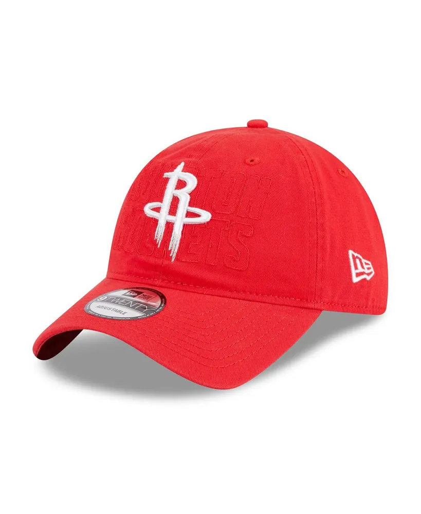 Men's New Era Red Houston Rockets 2023 Nba Draft 9TWENTY Adjustable Hat