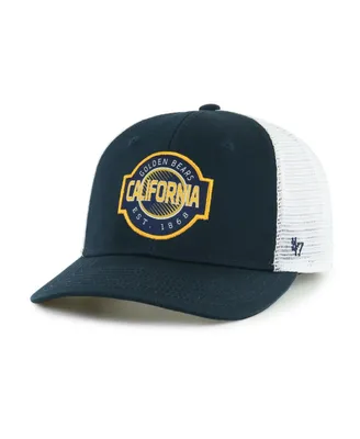 Big Boys and Girls '47 Brand Navy Cal Bears Scramble Trucker Adjustable Hat