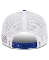 Men's New Era Royal, White Golden State Warriors Tear Trucker 9FIFTY Adjustable Hat