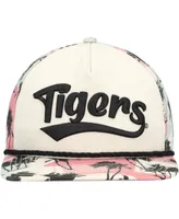 Men's New Era Cream Clemson Tigers High Tide Golfer Snapback Hat