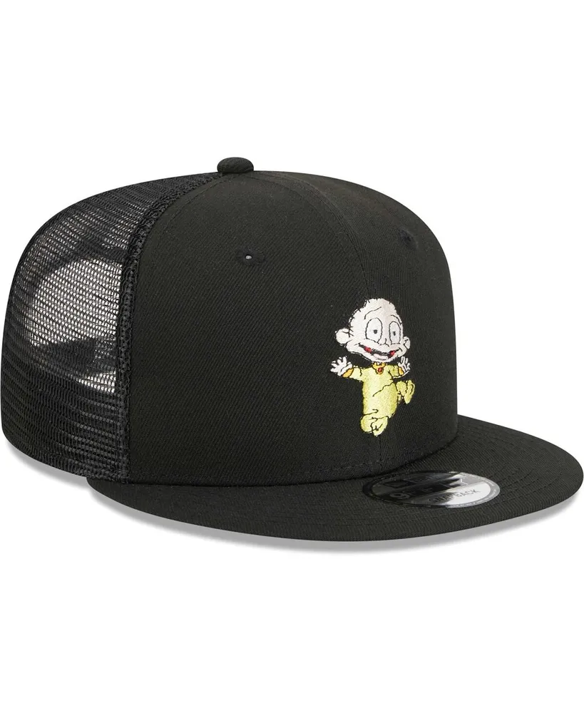Men's New Era Black Rugrats Dil Trucker 9FIFTY Snapback Hat