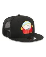 Men's New Era Black South Park Cartman Trucker 9FIFTY Snapback Hat