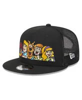 Men's New Era Black Scooby-Doo Scooby Gang Trucker 9FIFTY Snapback Hat