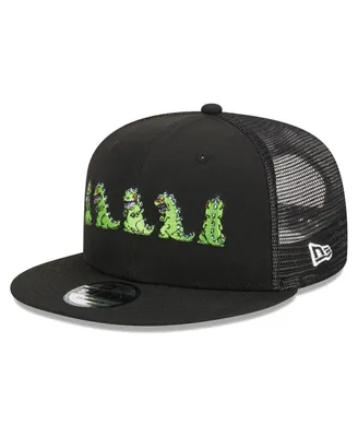 Men's New Era Black Rugrats Trucker 9FIFTY Snapback Hat