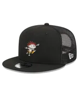 Men's New Era Black The Wild Thornberrys Donnie Thornberry Trucker 9FIFTY Snapback Hat