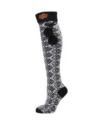 Women's ZooZatz Oklahoma State Cowboys Geometric Thigh High Socks