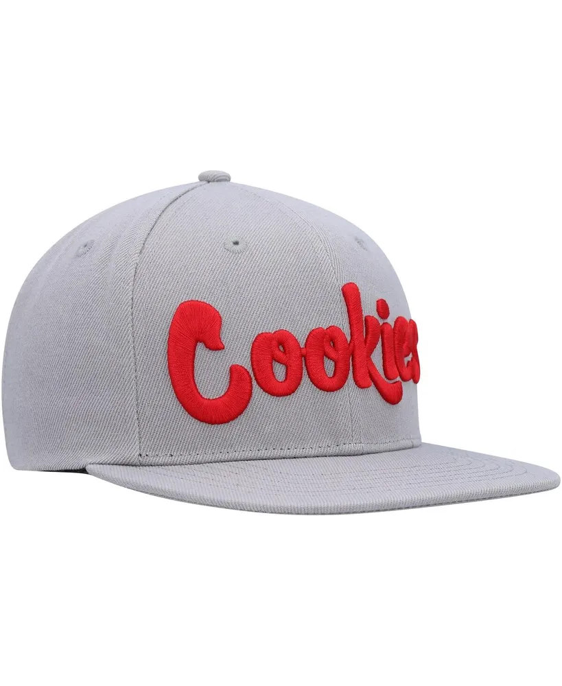 Men's Cookies Heather Gray Original Mint Snapback Hat