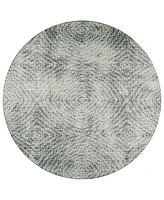 Addison Bravado Outdoor Washable ABV33 8' x Round Area Rug