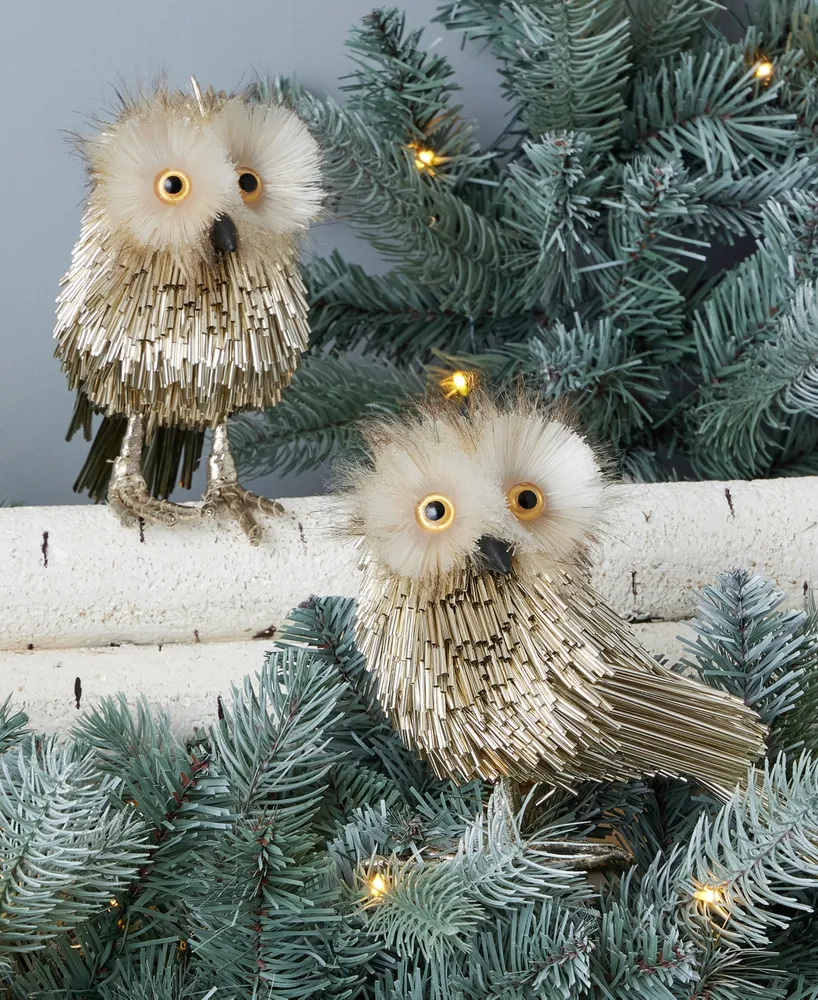 Seasonal Pipa 6.25" Owl
