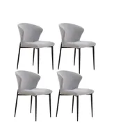 Simplie Fun Dining Chairs Set Of 4, Upholstered Side Chairsble Kitchen Chairs Accent Chair Cushion