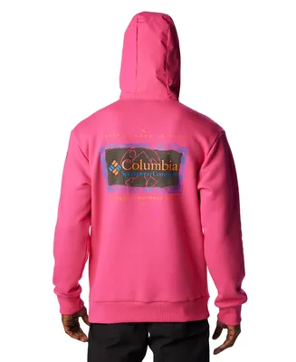 Columbia Men's Wintertrainer Logo-Print Fleece Hoodie