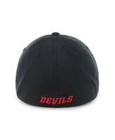 Men's '47 Brand Black New Jersey Devils Classic Franchise Flex Hat