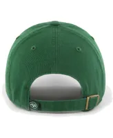 Women's '47 Brand Green New York Jets Sidney Clean Up Adjustable Hat