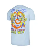 Men's Ripple Junction Light Blue Naruto Graphic T-shirt
