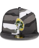 Men's New Era Green Bay Packers Urban Camo 59FIFTY Fitted Hat