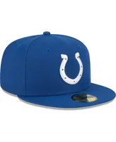 Men's New Era Royal Indianapolis Colts Main 59FIFTY Fitted Hat