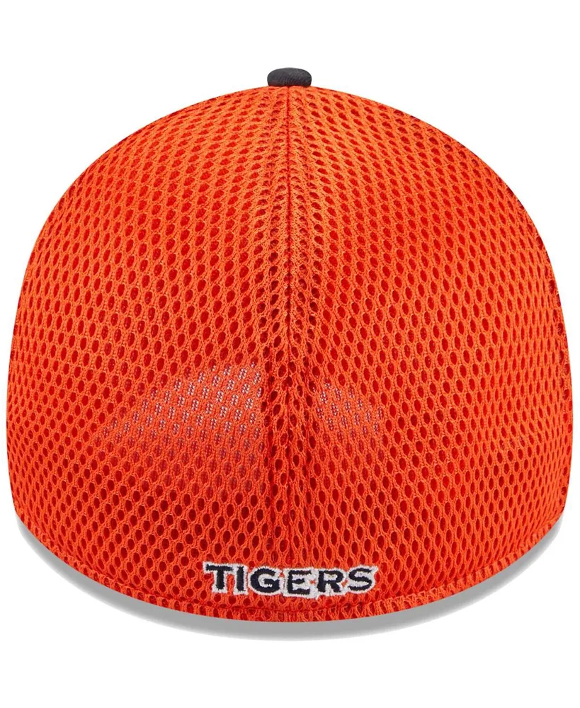 Men's New Era Navy Auburn Tigers Evergreen Neo 39THIRTY Flex Hat