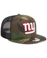 Men's New Era Camo New York Giants Main Trucker 9FIFTY Snapback Hat