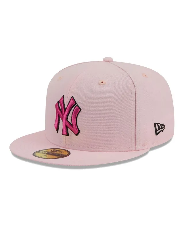 Men's New Era Pink York Yankees 2009 MLB World Series 59FIFTY Fitted Hat