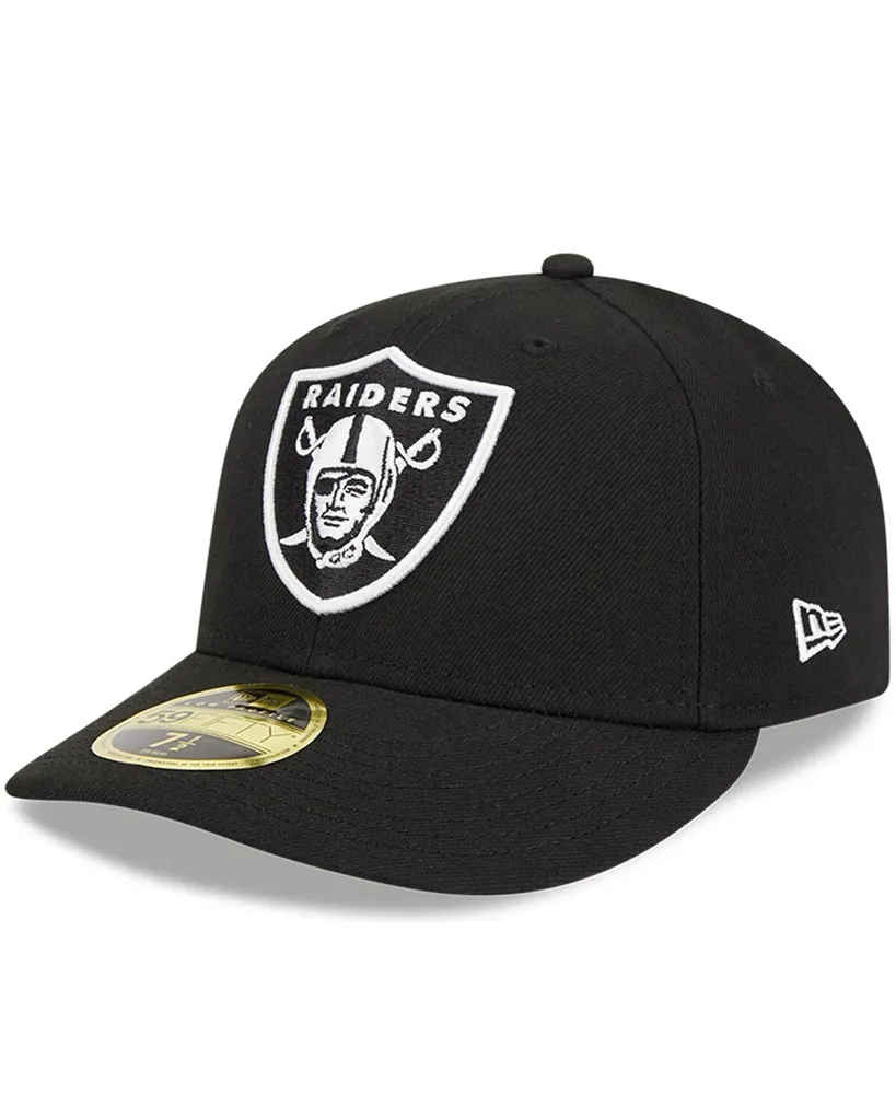 Men's New Era Black Las Vegas Raiders NFL Training Skully Cap