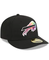 Buffalo Bills New Era Black on Black Low Profile 59FIFTY II Fitted Hat -  Black