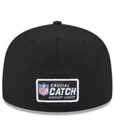 Men's New Era Black Minnesota Vikings 2023 Nfl Crucial Catch 59FIFTY Fitted Hat