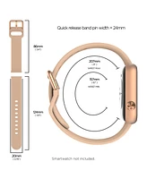 iTouch Unisex Air 4 Camel Silicone Strap