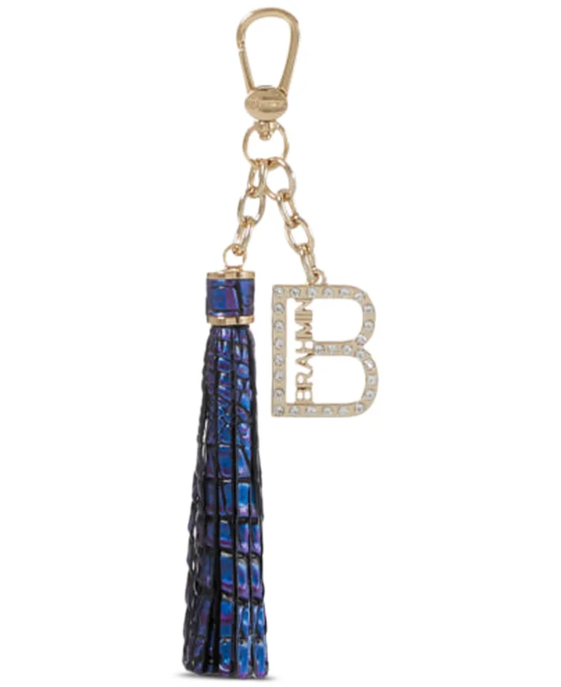 Brahmin B Charm Leather Tassel Neptune Melbourne Accessories | Hawthorn Mall