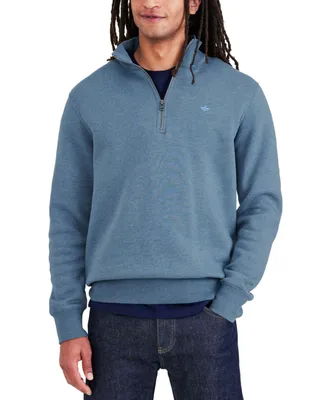 Dockers Men's Regular-Fit Fleece Quarter-Zip Sweater