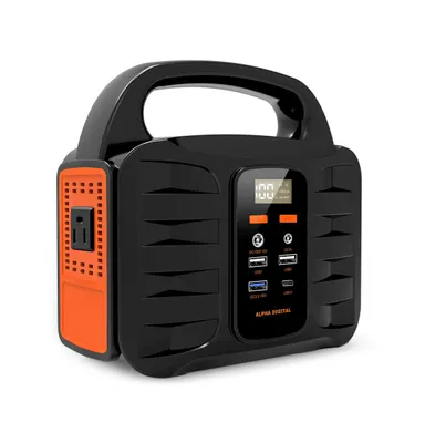 Alpha Digital Portable Power Station, 155Wh/42000mAh, Rechargeable Emergency Battery