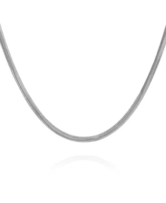 Vince Camuto Silver-Tone Classic Snake Chain Necklace, 18" + 2" Extender