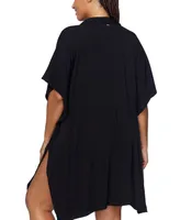 Raisins Curve Trendy Plus Vacay Oversized Cover-Up