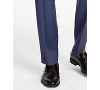 Michael Kors Men's Classic-Fit Wool-Blend Stretch Solid Suit Pants