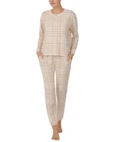 Sanctuary Woman's 2-Pc. Long-Sleeve Jogger Pajamas Set