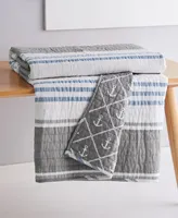 Levtex Provincetown Reversible Quilted Throw, 50" x 60"