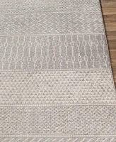 Livabliss Monaco Moc- 2'7" x 7'3" Area Rug