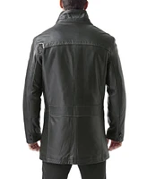 Bgsd Men Chad Leather Car Coat