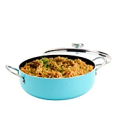 Infuse Latin Aluminum 6 Quart Caldero with Lid