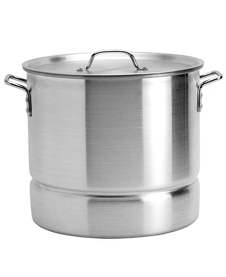 Infuse Latin Aluminum 3 Piece 32 Quart Steamer Set