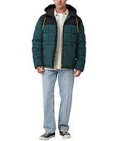 Cotton On Men's Mother Puffer Hooded Jacket