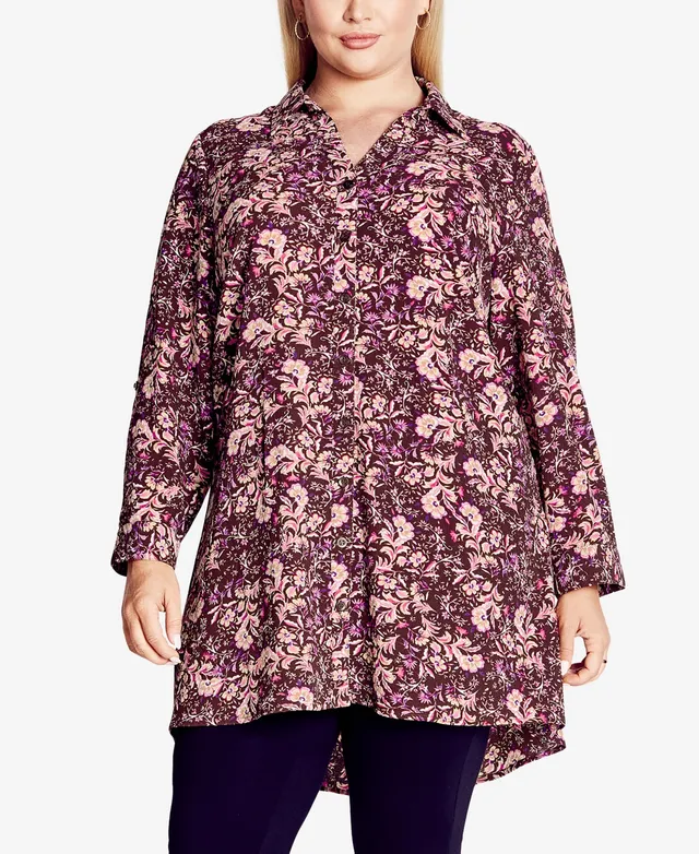 Avenue Plus Longline Blouse