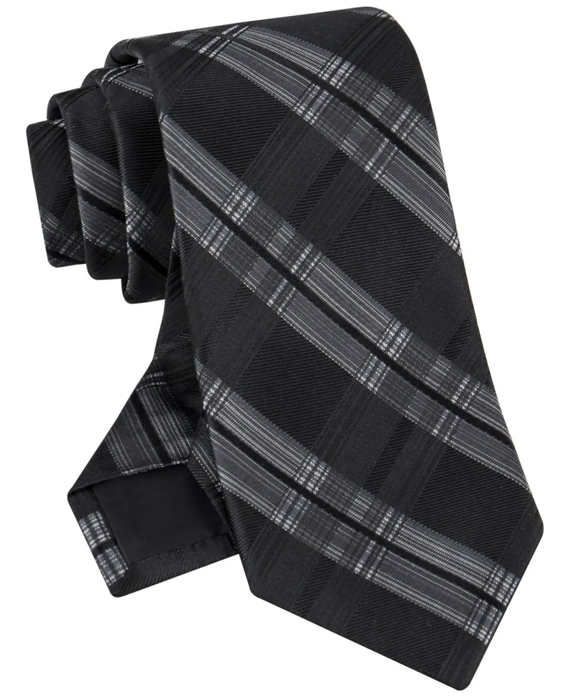 Calvin Klein Men's Arthur Plaid Tie