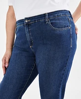 Style & Co Plus High-Rise Straight-Leg Jeans