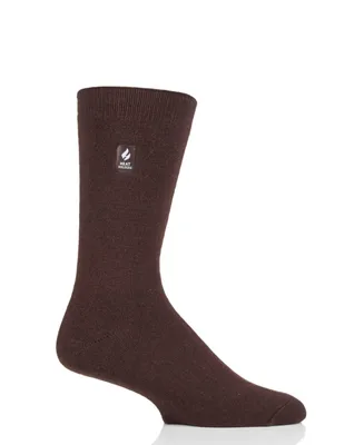 Heat Holders Men's Ultra Lite Cardinal Solid Crew Sock